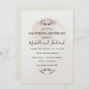 Search for pearl wedding anniversary invitations Silver