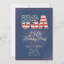 Search for birthday 4th of july invitations Usa