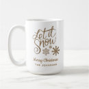 Search for let it snow mugs Elegant