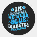 Search for dependent stickers Diabetes awareness apparel