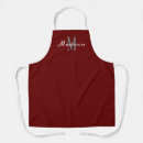 Search for burgundy aprons Modern