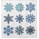 Search for snowman shower curtains Snowflakes