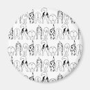 Search for dog butt magnets Black and white