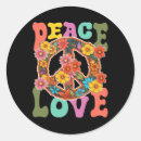 Search for groovy peace sign stickers Flowers