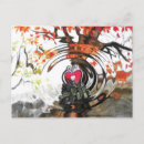 Search for amorousness postcards Abstract