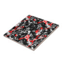 Search for black marble tiles Red
