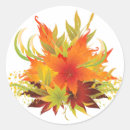 Search for thanksgiving envelope seals Leaf