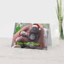 Search for ape christmas cards Monkey