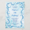 Search for frozen winter wonderland invitations Blue