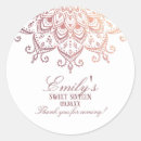 Search for rose gold mandala stickers Girly