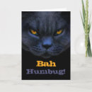 Search for funny teen christmas cards Black cat