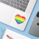 Search for rainbow lines stickers Red orange yellow