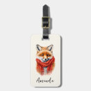 Search for fox luggage tags Woodland