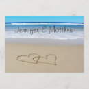 Search for beach love invitations Heart
