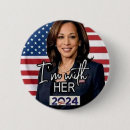 Search for rally badges Kamala harris