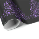 Search for purple metallic wrapping paper Black
