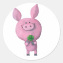 Search for four leaf clover stickers Lucky charm