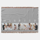 Search for wedding photo blankets Elegant
