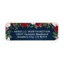 Search for marsala return address labels Floral