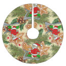 Search for funny tree skirts Santa claus