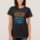 Search for application tshirts Developer