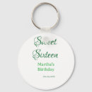 Search for sixteen key rings Happy 16th birthday