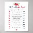 Search for he or she posters Floral