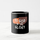Search for to god be the glory mugs Inspirational
