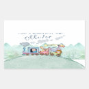 Search for transportation birthday stickers Watercolor