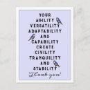 Search for employee appreciation postcards Nurse