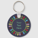 Search for for people key rings Colourful