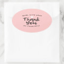 Search for oval stickers Made with love