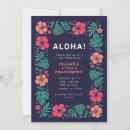 Search for luau engagement party invitations Hawaiian