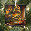 Search for cocktail christmas tree decorations Martini