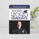 Search for law enforcement graduation invitations Class of 2025