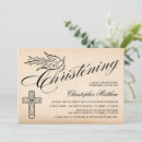 Search for dove christening invitations Cross