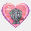 Search for elephant valentine stickers Hearts