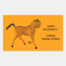 Search for funny horse stickers Halloween