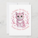 Search for breast cancer awareness invitations Women