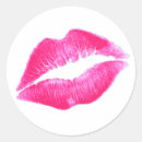 Search for hot pink lips stickers Valentine