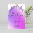 Search for glam wedding thank you cards Purple