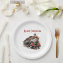 Search for christmas train plates Retro