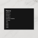 Search for bone white business cards Skeleton