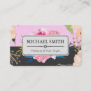 Search for shampoo business cards Elegant