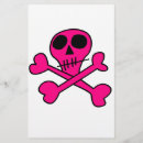 Search for skull stationery paper Crossbones
