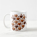 Search for chocolate heart mugs Chocoholic