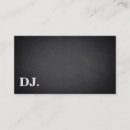 Search for deejay business cards Cool