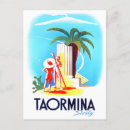 Search for taormina postcards Italian