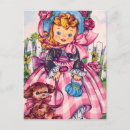 Search for girl with dog postcards For kids