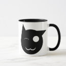 Search for winking cat mugs Simple